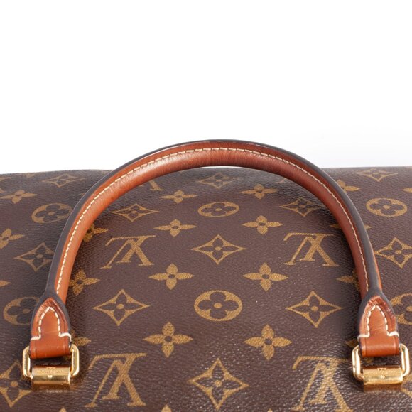 Authentic Black Louis Vuitton Monogram Canvas Pallas Tote Bag - Picture 5 of 15